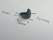 STOVES HERITAGE 720EF / OVEN GREEN CLOCK TIMER PUSH PIN BUTTON - SM022