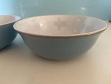 2 x Denby - Colonial Blue -