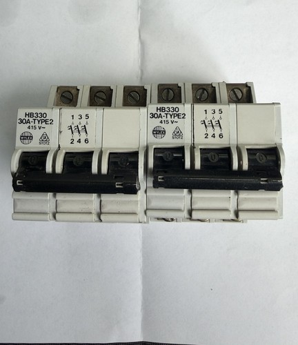 Wylex amp type 2 mcb - hb,