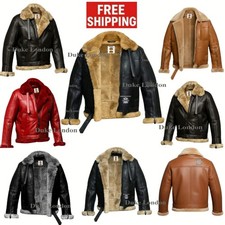 Mens B3 Raf Real Sheep Skin