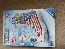 Ravensburger 3D Puzzle American Sneaker 108 Piece Jigsaw Desktop Pen Holder  NEW