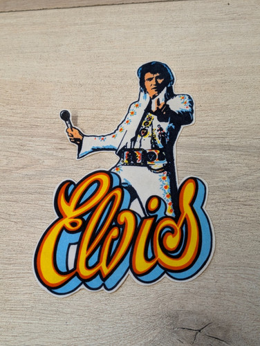 Vintage elvis presley sticker - presley,