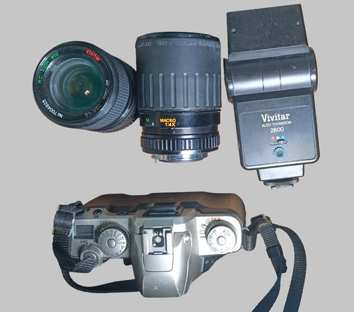 Pentax film slr - film, (faulty