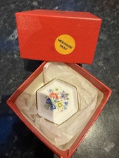 Spode Miniature Hexagon tray