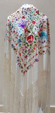 Shawl Piano Manton Cream