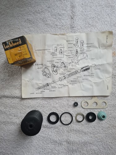 Lockheed brake master cylinder - master,