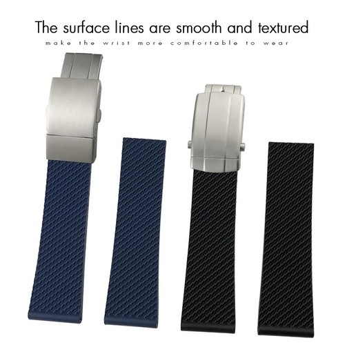 24mm rubber watch band - 24mm, strap