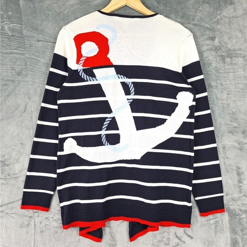 Womens cardigan small nautical - small,