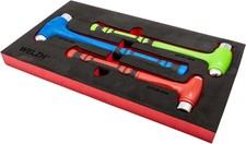 Welzh Ball Peen Hammer Set 16, 32, 48oz Snap On Quality LIFETIME GUARANTEE