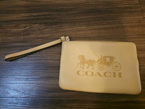 Coach corner zip - corner, leather
