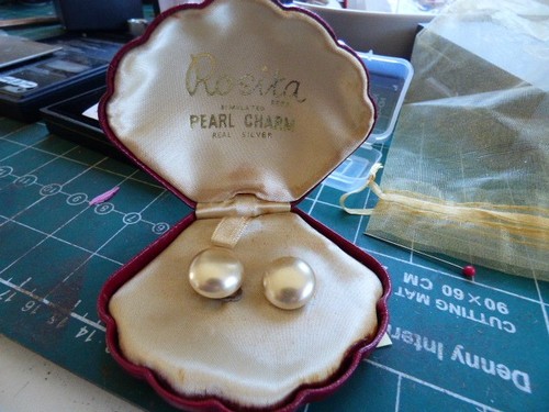 Vintage rosita simulated pearl - vintage,