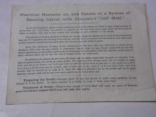 Details system rearing - of,