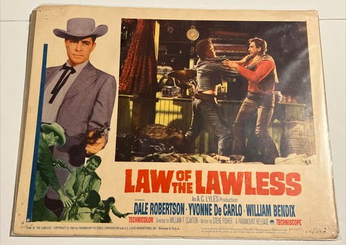 1963 dale robertson law - , of
