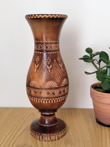 Vintage hand carved tall - vintage,