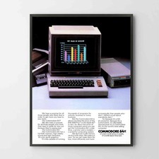 Poster Commodore 64 Console