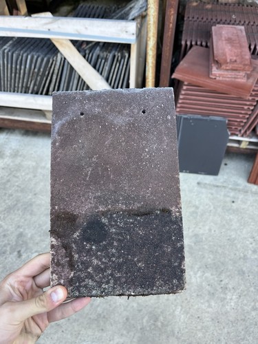 Reclaim brown plain tile - plain,