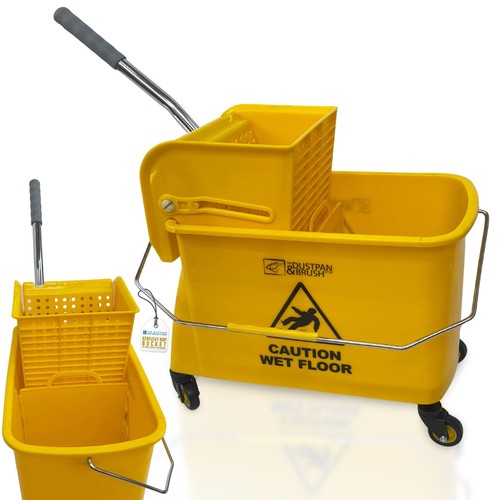 Yellow kentucky mop - mop, bucket