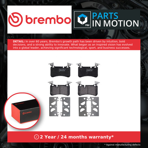Brake pads set fits mercedes - pads,