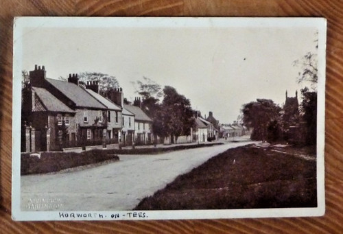 Postcard hurworth tees - hurworth, on