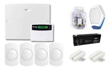 TEXECOM Deluxe Kit: Veritas Excel Panel + Keypad, 4 PIR’s, Battery & Bellbox