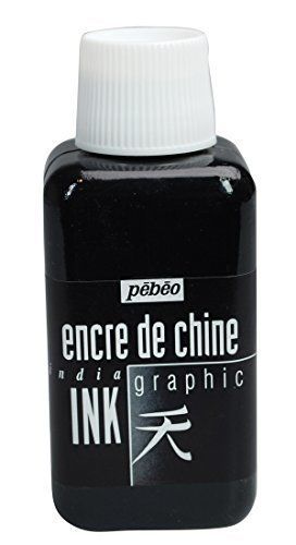 Pebeo black india ink indian - black,