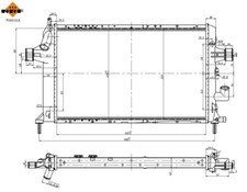 Radiator SJR Fits Vauxhall