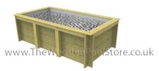 Nazca Wooden Pool 2m x 4m x 1.35m Above or In Ground Swimming Pool Packages I...