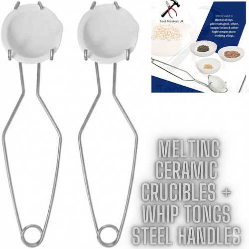 Ceramic crucible set 250g - 2,