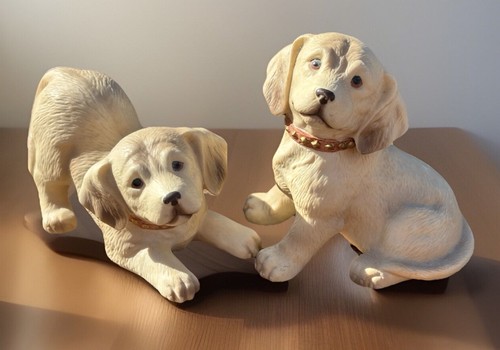 Vtg yellow labrador - vtg,