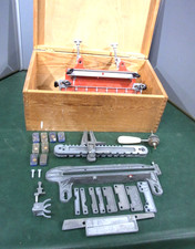 Arcoy Dovetailer Complete Many Attachments Accessories In Wooden Storage Case