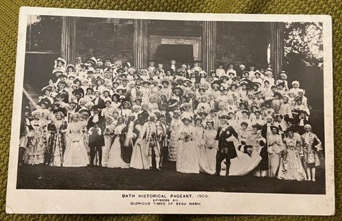 Antique postcard bath somerset - bath,