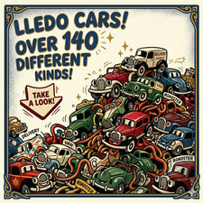 Vintage Lledo Cars 140+ Kinds