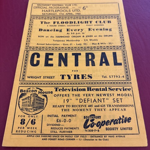 Southport hartlepools - ,
