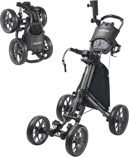 Wheel folding golf push - 4-wheel,