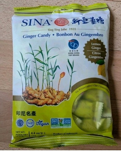 Lemon ginger soft - lemon, chews
