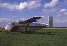 35mm Airliner Slide Short Skyvan G-OVAN at Peterborough Sibson 1986