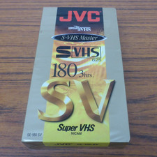 JVC S-VHS Master Tape SV180 **