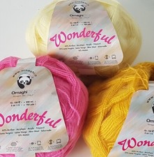 Ornaghi Filati 150g Wonderful Brushed Knitting Yarn - Choice of 4  (Knits as DK)