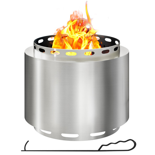 Smokeless stainless steel fire - steel,
