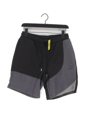 Puma Men's Shorts M Black 100% Cotton Sweat New with tags