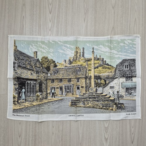Vintage pure irish linen tea - vintage,
