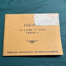 Jaguar 4.2 Liter E Type Series