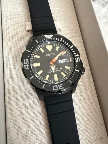 Seiko prospex black monster - black,