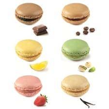Mixed Flavours Macarons de Pauline Gift Box d'Haubry (Pack of 6, 9 or 12)