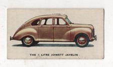 Kellogg's Corn Flakes Trading Cards - Motor Cars, 1949 - #34, Jowett Javelin