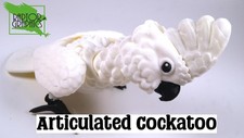 Articulated cockatoo - articulated,