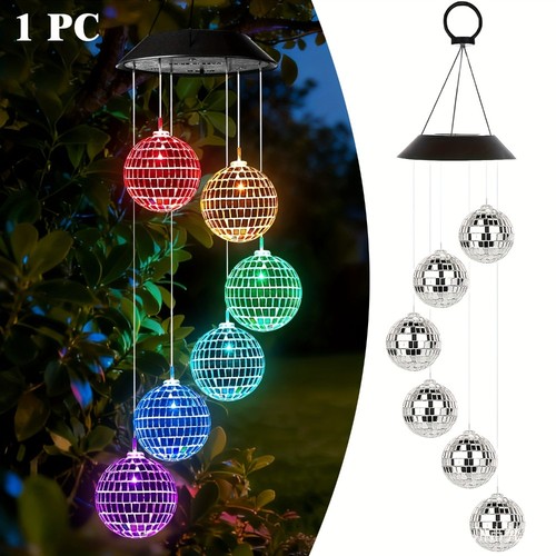 1pc 6led solar mosaic - 1pc,