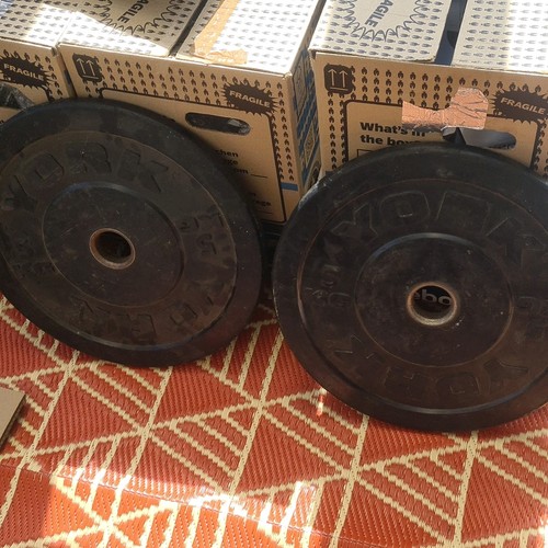 York 2x5kg olympic weight - olympic,
