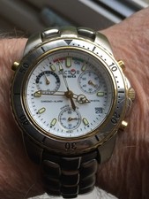 Sector 550 no limits alarm watch. Working. Men's. 36mm.