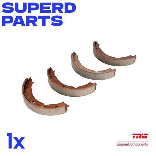 Brake shoe set parking - shoe,